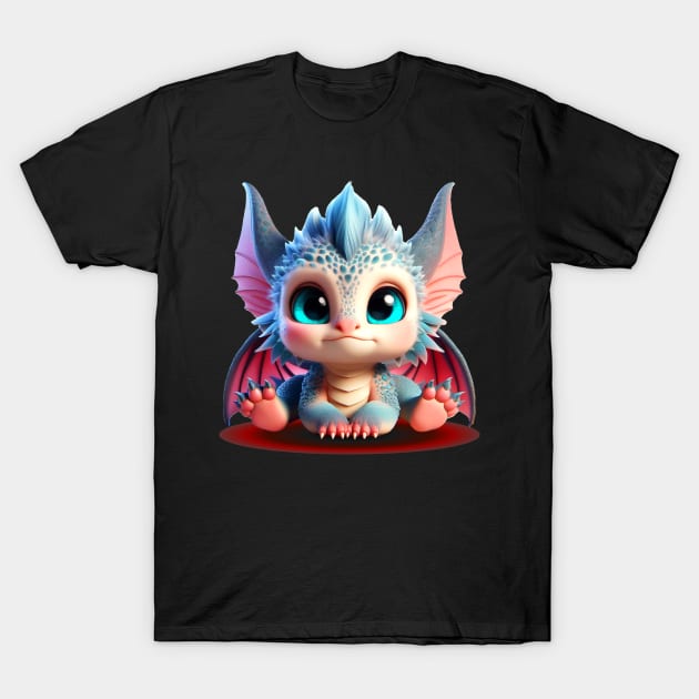 Adorable Baby Dragons | colorful vibes edition T-Shirt by VISUALUV